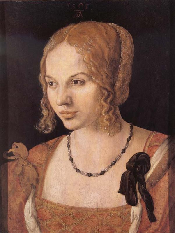 Albrecht Durer A Young lady of Venice oil painting image